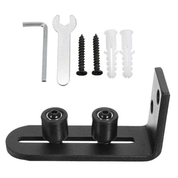 

craft tools floor guide barn door for bottom ball bearing black steel tool