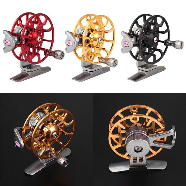 

full metal fishing reels right hand machined ice wheel diameter 53mm saltwater freshwater for accessories baitcasting