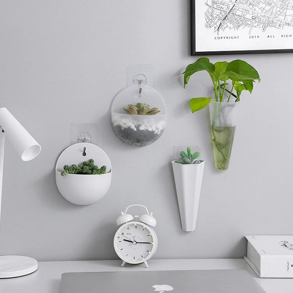 

vases household items, suitable for a variety of scenarios hydroponic wall lazy green radish flower pot 2021