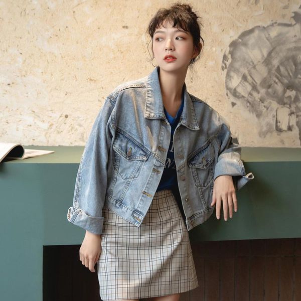 

women's jackets korean jacket in early autumn 2021, Black;brown