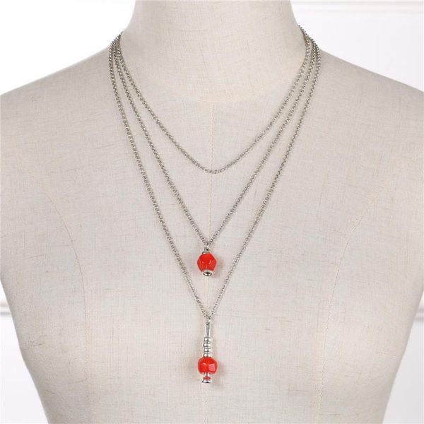 

sandrine fashion cute romantic women jewelery bijoux femme dress coat necklace cosplay accessories couple friends christmas gift chokers, Golden;silver