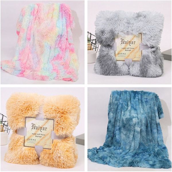 

blankets thicken blanket soft double-sided velvet autumn winter as gifts