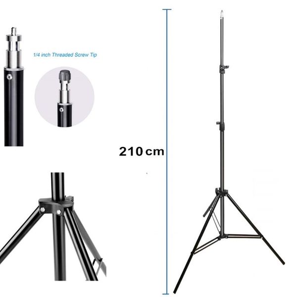 

tripods 1/4 screw selfie tripod for camera pography light stands youtube po studio flashes lighting pogr
