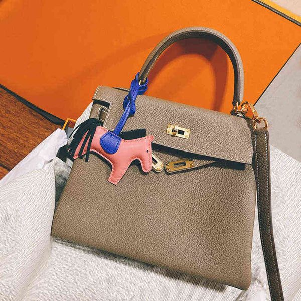 

aima handbag new lychee pattern bag leather handbag in spring and summer of 2021