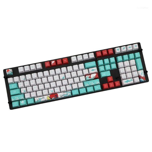 

mechanische toetsenbord keycap voor gh60 rk61/alt61/annie /poker gk61 filco dye sublimation pbt oem 108 key11
