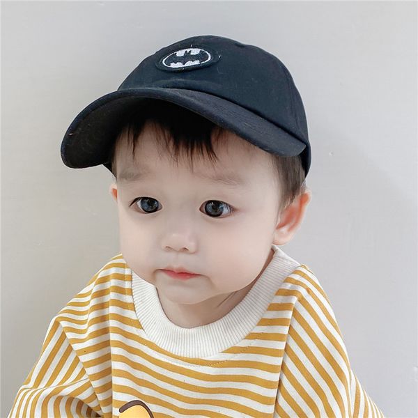 

children's hat spring and autumn thin sun boy cute super baby cap personality han banchao, Blue;gray