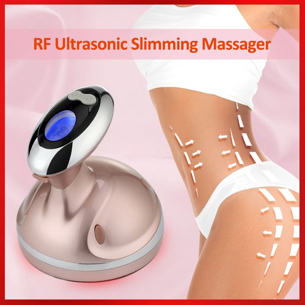 

680000 times/s ultrasonic slimming massager rf cavitation led red light fat burner anti cellulite tightening weight loss device