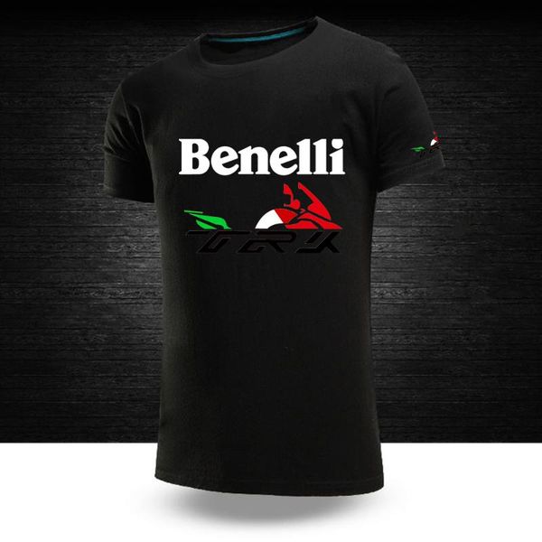 

men's t-shirts summer 2021 applique the solid color benelli trk 502x printing t shirt 100%cotton hip hop style man's short sleeve, White;black