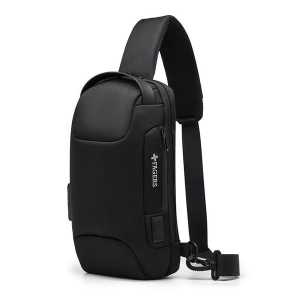 

backpack men business chest bag travel shoulder sports motorcycle anti-theft password crossbody bags usb charging messenger