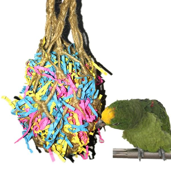 

other bird supplies toys hanging pulling mesh bag foraging wire drawing toy 2021 arrivals selling drop household family