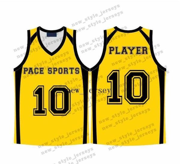 

466m ens women kids youth custom cool running jersey a1155 5free, Black;yellow