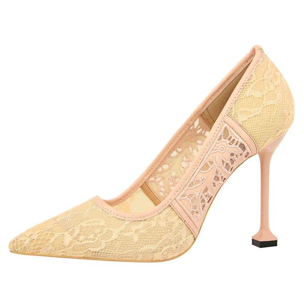 

sandals summer women 10cm fetish high heels pink female pumps breathable mesh scarpins wedding purple shoes g0086 0iq7, Black