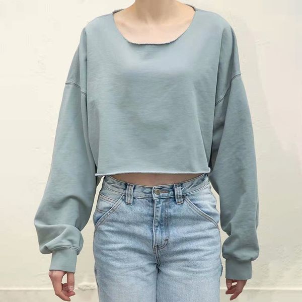 

women's hoodies & sweatshirts unuth girls size big sweatshirts summer fashion ladies of vintage cotton sweatpants loose runners feminin, Black