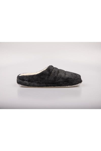 

women's gray panduf home slipper slippers, Black
