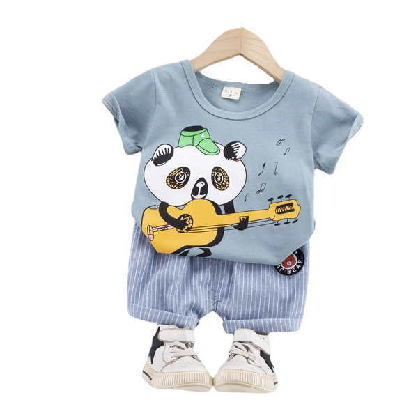 

clothing sets summer baby clothes boys children girls cute cotton casual t-shirt shorts 2pcs/sets toddler costume kids tracksuits, White