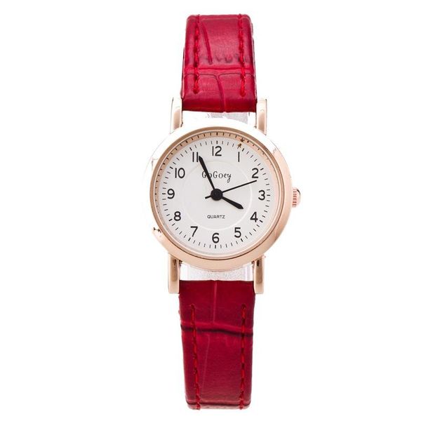 

wristwatches fashion small dial ladies watch digital scale belt trend double-sided student holiday gift, Slivery;brown