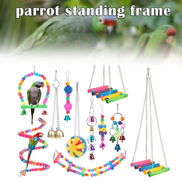 

decorative objects & figurines birds swing toys combo set big ball 5 piece set/wind chime 6 set/wooden bead for sasi