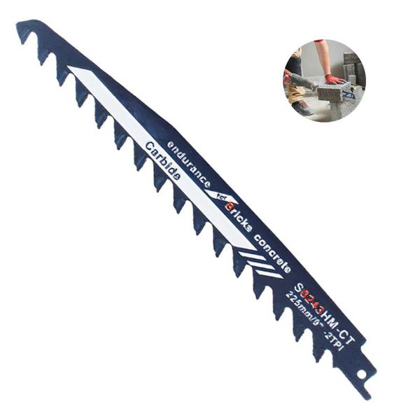 

hand tools alloy saber reciprocating saw blade s2243 22.5cm 45.5cm 50.5cm for cutting light wall metal wood assorted blades woodworking
