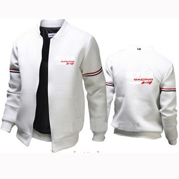 

men's hoodies & sweatshirts spring 2021 aprilia rsv4 cardigan mens hoodie jacket print punk clothing zipper sweatshirt coats, Black
