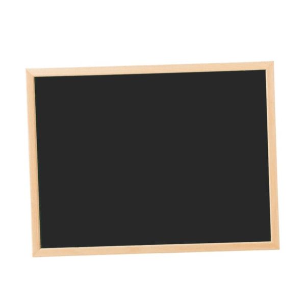 

gift wrap practical hangign blackboard magnetic children teaching chalkboards convenient message board for home school office (30x40cm)