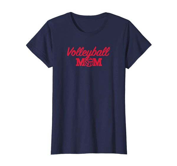 

Womens Volleyball Mom Women' T-Shirt - Red, Mainly pictures