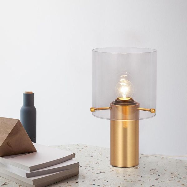 

table lamps post modern led wood glass lampada da tavolo lampara mesa noche study lamp dining room living abajur de