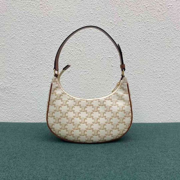 

high edition song yanfei's same ava underarm triumphal arch white old flower lisa half moon club bag crossbody bag ysj