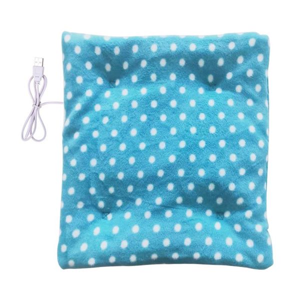 

cushion/decorative pillow heating pad universal usb charging travel cold weather electric heated cushion home driving non slip warm office c
