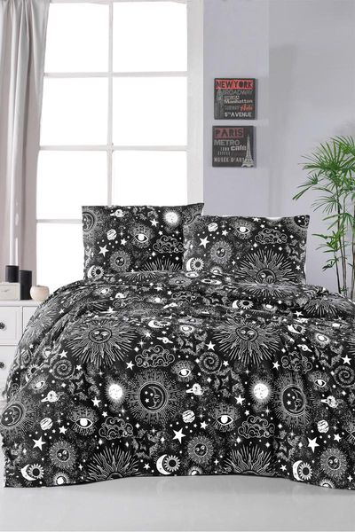 

bedding sets basic double duvet cover set - metztli 8681235091333