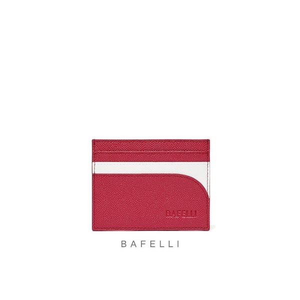 

card holders bafelli holder mini leather ultrathin color block clip, Brown;gray