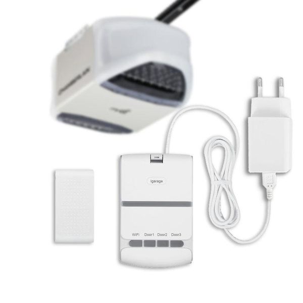 

smart home control garage door switch controller wifi roll up remote opener timer voice work with alexa google