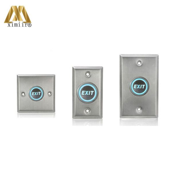 

et01b stainless steel touch button door button access control exit door open exit switch release