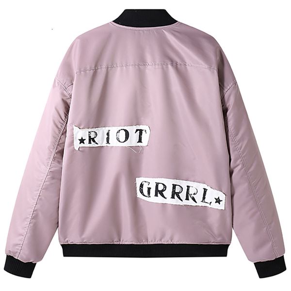

jackets applique baseball liner winter casual harajuku hip hop men cotton jacket fashion coat streetwear bq5j, Black;brown