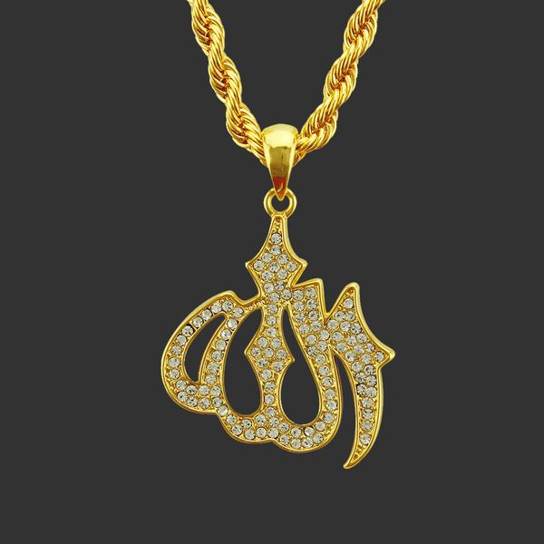

amulet neck pendants trendy hip hop rap necklace with diamond inlaid alloy fire graphic pendant, Silver