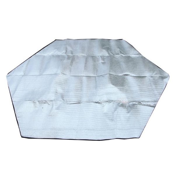 

outdoor pads 1pc picnic blanket beach aluminum foil ground cushion floor cover