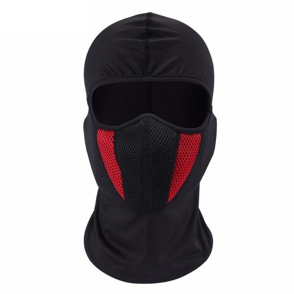

full face cover mask winter warmer outdoor windproof ski hat running hiking breathable masks motorcycle cycling neck scarf cap caps, Black