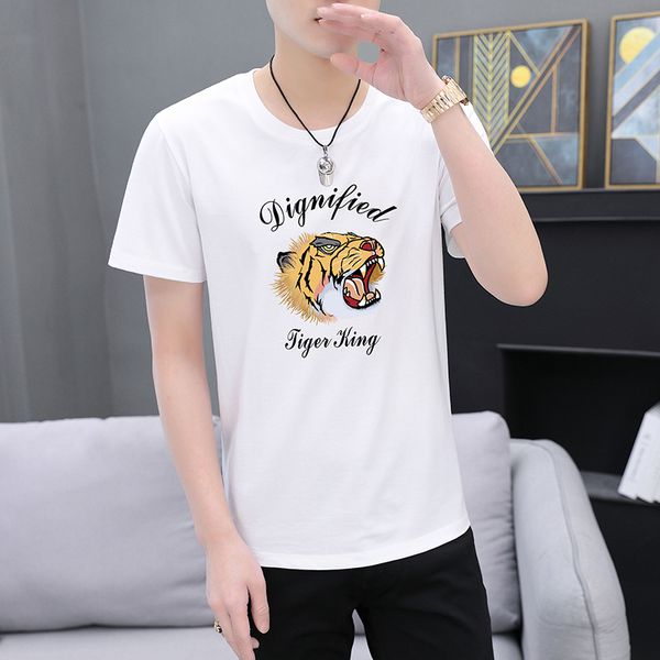 

men black white t-shirt solid cotton tee casual short sleeve t-shirts male summer gym basketball jogging running tranning clothing, Gray;blue