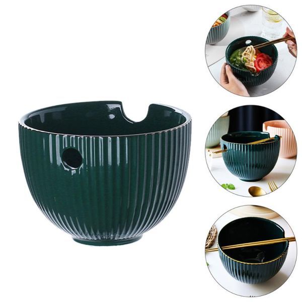 

bowls 1pc instant noodle ceramic bowl multipurpose ramen kitchen
