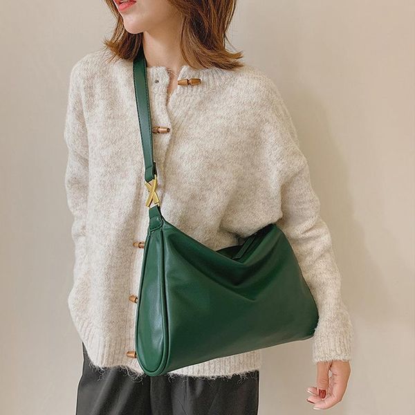 

evening bags brand retro leather shoulder female designer simple handbags lady luxury high-quality crossbody bag tote satchels for women