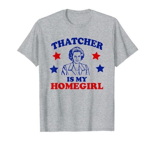 

funny margaret thatcher british t-shirt u.k. britain shirt, White;black