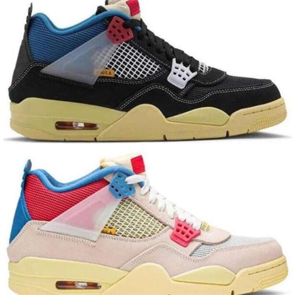 

better quality 4 black noir pink guava ice basketball shoes men women 4s sports sneakers with box brazil tingfengf