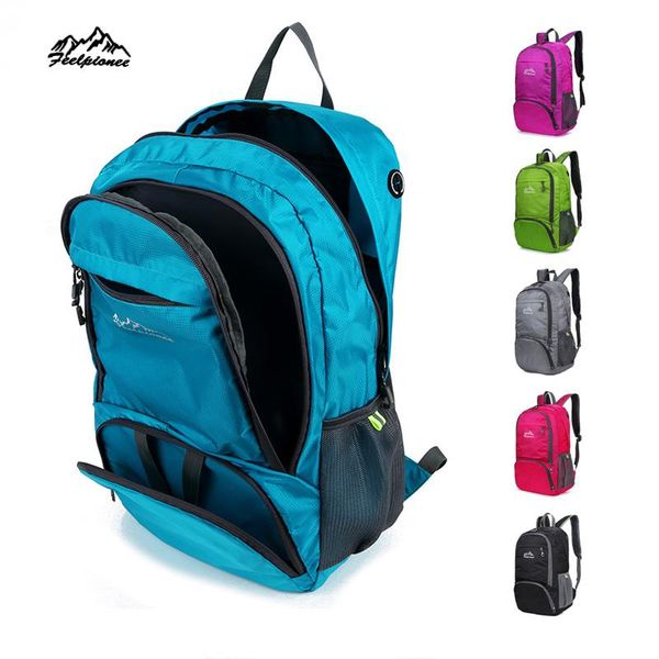 

backpack foldable country walking mountain hiking climbing backpacking backpacks