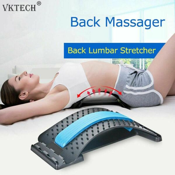 

cushion/decorative pillow multicolor waist cushion back massager stretcher lumbar support spine posture corrector relaxation pain relief