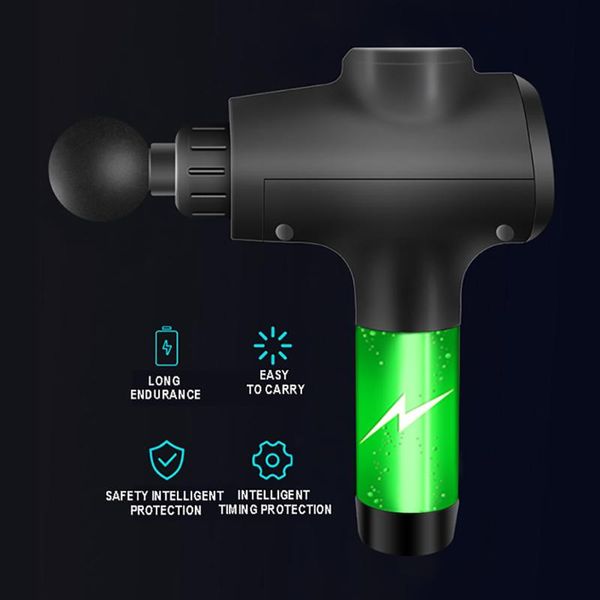 

electric massager fascia gun therapy massage fitness sport portable muscle body relax machine relieve pain accessories