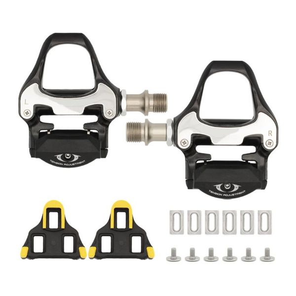 

bike pedals cycling road self-locking aluminum alloy bearing bicycle pedal replacement parts