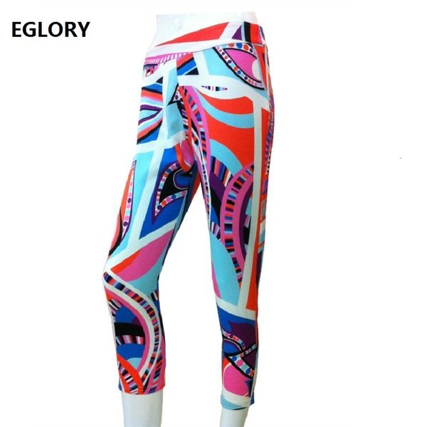 

capris plus size pant spring summer women european print ny leggings pencil & capris casual calf length pants female, Black;white