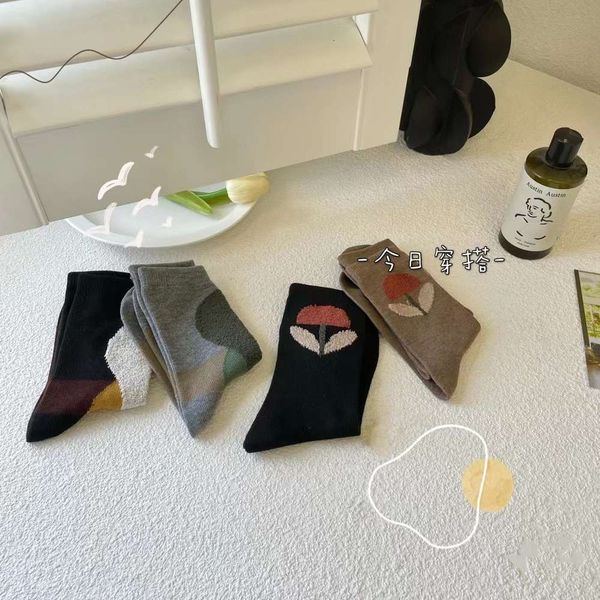 

small flower flocking autumn winter color matching medium pile, Black;white