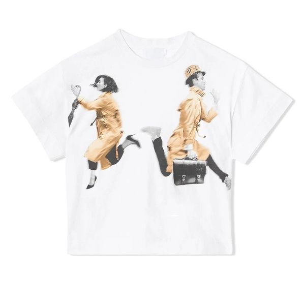 

rampant pedestrian t-shirt, White