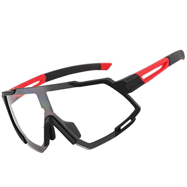 

outdoor eyewear cool sports windproof glasses cycling for bike running posensitive automatic color change zj55