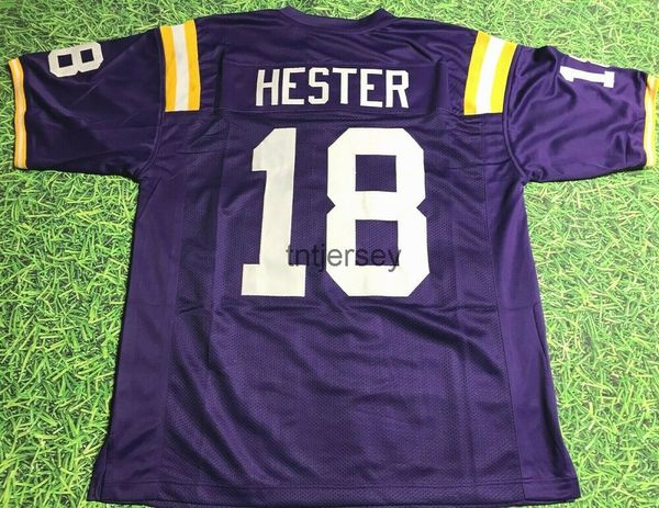 

custom jacob hester state u tigers jersey lsu stitched add any name number, Black